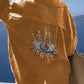 🌷Spring presale 49% OFF🍃Evil Eye Casual Sequin Beaded Shirt