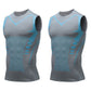 🔥LAST DAY SALE 50% OFF💪Men's Cool Breathable Sleeveless Quick-Dry Tank Tops – Stretchy Slim-Fit Printed Athletic Workout Training Tees