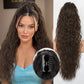 💜LAST DAY PROMOTION⚡50K+ SOLD! 💜Curly Wavy Frizzy Hair Extension with Ponytail