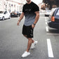 🏖️Summer Cool Deal: ONLY ￡15.99!!😎Men's Gradient Color T-Shirt & Shorts Set