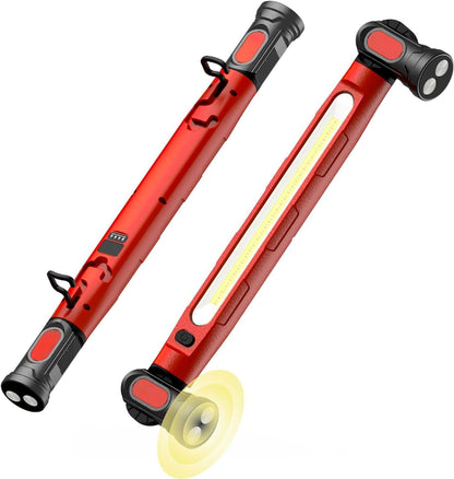 📢📢40% OFF !! ⏰3000LM LED Work Light – Magnetic + hook, 5200mAh battery, 360° rotation. Type‑C fast charge. Bright as day anywhere! 🔋✨