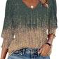 ☀️Summer Hot Sale 50% OFF🌼Blouses for Women Dressy Casual 3/4 Length Sleeve Womens Tops with Smocked Cuffs