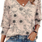 ☀️Summer Hot Sale 50% OFF🌼Blouses for Women Dressy Casual 3/4 Length Sleeve Womens Tops with Smocked Cuffs