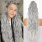 💜LAST DAY PROMOTION⚡50K+ SOLD! 💜Curly Wavy Frizzy Hair Extension with Ponytail