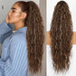 💜LAST DAY PROMOTION⚡50K+ SOLD! 💜Curly Wavy Frizzy Hair Extension with Ponytail