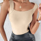 🏆Last Day Special Price ￡8.99!!💐Women's U Neck Thermal Tank Tops with Built-In Bra🌟💓