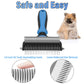 ⏳LAST DAY: Buy 2 Get 1 FREE! 🎉 #1 in UK Pet Grooming 2026 🏆Professional Double-Sided Deshedding Brush for Dogs & Cats – Reduces Shedding by 90%💪