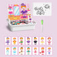 🎁Halloween promotion 50% OFF💓🎨Magnetic puzzle box for children with game and drawing board
