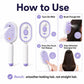 🔥LAST DAY SALE ONLY ￡14.99!!🔥ProGlide™🇬🇧 Scalp Massager Comb 💆‍♀️ – Self-Cleaning 🧼, Tangle-Free ✂️ & Frizz-Control Hair Brush with Soothing Mist Spray 💨✨ | Perfect for Dry, Brittle Hair 💧🌟2