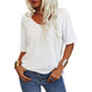 💖Spring Hot Sale 49% OFF🌸Women's Solid Color V-Neck T-shirt