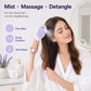🔥LAST DAY SALE ONLY ￡14.99!!🔥ProGlide™🇬🇧 Scalp Massager Comb 💆‍♀️ – Self-Cleaning 🧼, Tangle-Free ✂️ & Frizz-Control Hair Brush with Soothing Mist Spray 💨✨ | Perfect for Dry, Brittle Hair 💧🌟2