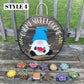 🎁50% OFF🍁Christmas Best Decorations🎄Interchangeable Wooden Gnome Welcome Sign