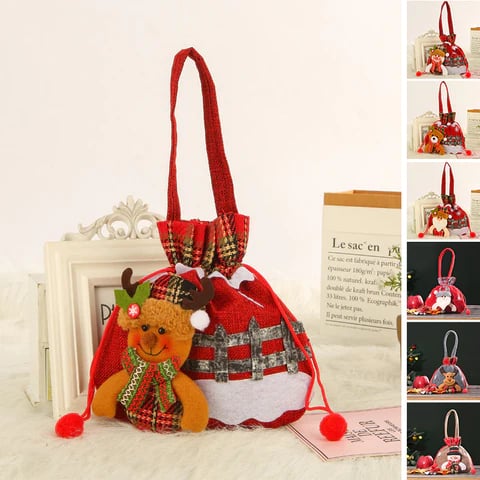 💫  Half price promotion 🧼🚀Christmas Gift Snowman Doll Bag🧼