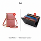 🔥Last Day Promotion：ONLY ￡8.99!!👜 📱 Simple and elegant women's touchscreen crossbody phone wallet
