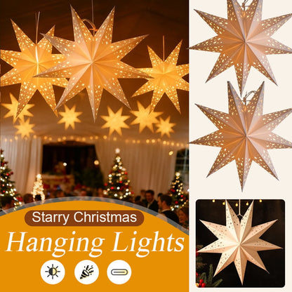 🎁🎅Christmas Special Sale - 50% OFF💝Starry Christmas Hanging Lights