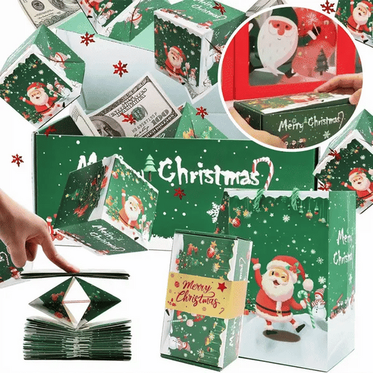 🎁Christmas Sale 49% OFF🎅Explosive Pop-Up Surprise Money Gift Box🎄