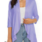 ⛱️LAST DAY HOT SALE 49% OFF - Women's Casual Lightweight Open Front Cardigans