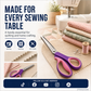 🥳2026 TOP PICK🥳 Pinking Shears Scissors – Stainless Steel, Ergonomic Cushioned Handles – Perfect for Sewing, Quilting & Scrapbooking! 🧵💨1