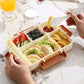 🎁2025 Limited Time Sale - 50% OFF🥪🍪Portable Bento Lunch Box for Kids