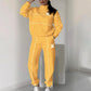 🎁Christmas offer – 50% discount💝Women's Casual Letter M Long Sleeve Two Piece Set(Fabric upgrade-Upgrade without price increase)