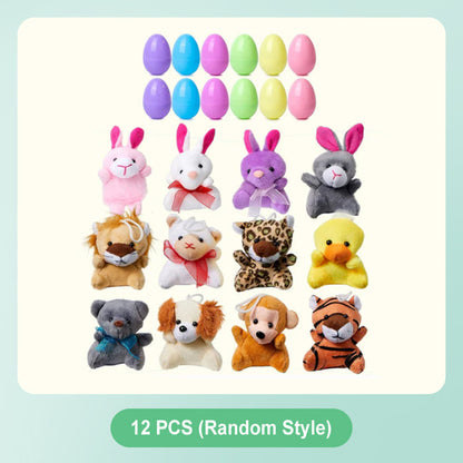 🎉🐇Easter Hot Sale 50% OFF🥰Prefilled Easter Eggs with Stuffed Animals Toys