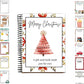 🔥🎁70% OFF!!!-Ready for Christmas!🎅Christmas Gift Card Booklet -👍DIY Spiral-Bound Christmas Gift Card Holder Book