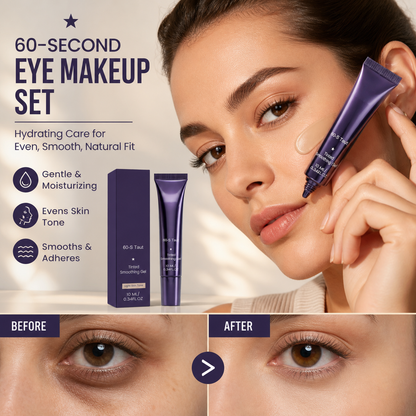 🔥Last Day-Buy 1 Get 1 Free!🎁60-Second Eye Make-up Set.✨Tinted firming gel, under eye cream for puffiness and bags under eyes