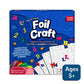 🔥LAST DAY 49% OFF - Foil Craft - No-Mess Art Kit🤲 Non-Toxic & Kid-Safe!💓