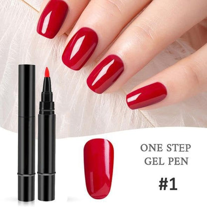 💅 Limited Time Buy 1 Get 1 Free - £9.99! ✨One Step Nail Gel Pen🎨