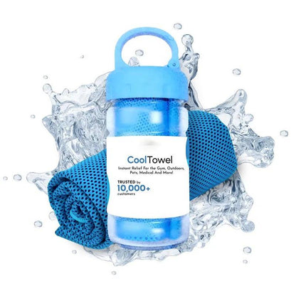 ⏰Last Day Buy 1 Get 1 Free❄💦Cold Sweat Towel You Can Use Anywhere, Anytime! Reusable Soft Absorbent Cooling Portable1
