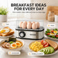 🥚 LIMITED-TIME 50% OFF! 🍳 Multifunctional Egg Steamer with Clear Lid – Boil, Poach or Omelet✨