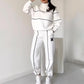 🎁Christmas offer – 50% discount💝Women's Casual Letter M Long Sleeve Two Piece Set(Fabric upgrade-Upgrade without price increase)