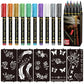 ⏰LIMITED SALE 70% OFF🎨Perfect For Unique Body Art🔥Temporary Tattoo Markers for Skin