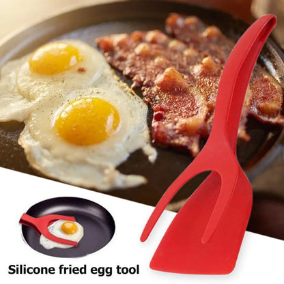 🔥LAST DAY HOT SALE - 49% OFF🔥2-in-1 Multi-Functional Frying Spatula Clip