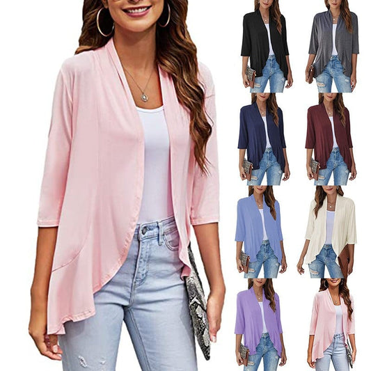 ⛱️LAST DAY HOT SALE 49% OFF - Women's Casual Lightweight Open Front Cardigans