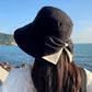 👒2026 Summer Hot Sale 60% OFF💥Only ￡12.99!!! ☀️Women's Bowknot Wide Brim Sun Protective Hat
