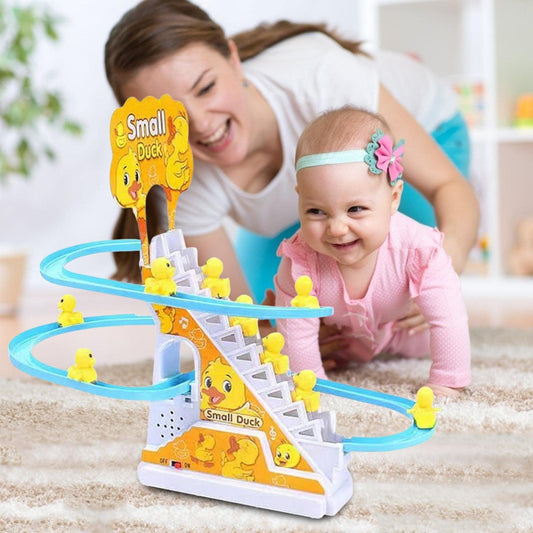 🔥HOT SALE 49% OFF🔥🦆 Little Duck Climbing Stair Toy