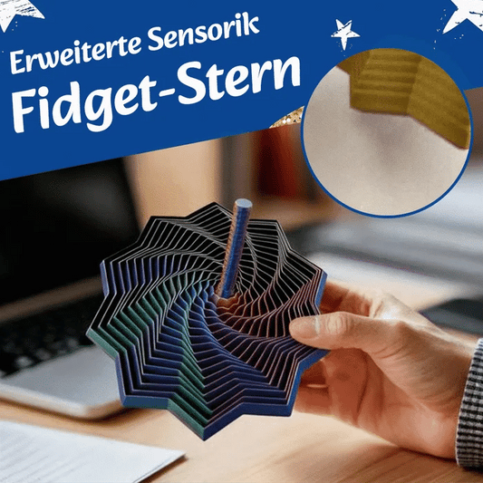🎁Black Friday Sale - 50% OFF😍3D Printed Expanded Sensory Fidget Star