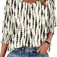 ☀️Summer Hot Sale 50% OFF🌼Blouses for Women Dressy Casual 3/4 Length Sleeve Womens Tops with Smocked Cuffs