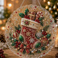 🎄Christmas Pre Sale 60% OFF!!🎅Christmas Pearl Diamond Art Hanging Ornament Kit | Resistant Non-Fading Pearl Beads DIY Handmade Holiday Hanging Decor 🎅💎