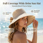 👒2026 Summer Hot Sale 60% OFF💥Only ￡12.99!!! ☀️Women's Bowknot Wide Brim Sun Protective Hat