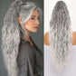 💜LAST DAY PROMOTION⚡50K+ SOLD! 💜Curly Wavy Frizzy Hair Extension with Ponytail