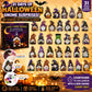 🎃✨ 31-Day Santa Surprises Halloween Diamond Painting Advent Calendar