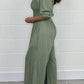 🔥SUMMER HOT SALE 49% OFF🔥Casual Solid Color Jumpsuit with Pocket