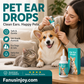 Limited-Time Specia:ONLY ￡7.99!! 🐱🐶 Gentle Pet Ear Cleansing Drops—Say Goodbye to Outer Ear Canal Diseases
