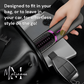 🔥Summer Hot Sale 50% Off💁‍♀️⚡Wireless Ceramic Heating Hair Straightening Comb