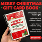 🔥🎁70% OFF!!!-Ready for Christmas!🎅Christmas Gift Card Booklet -👍DIY Spiral-Bound Christmas Gift Card Holder Book