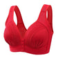 🌸LAST DAY HOT SALE🎁BUY 3 PAY 2🎁2024 Front Button Breathable Skin-Friendly Cotton Bra