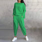 🌸2025 Spring New Arrivals - 50% OFF🌸Women's 2-piece set: long-sleeved round neck top + pants