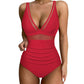 🌷 Meet Summer-50% OFF🏝️Mesh Tummy Control Swimsuit👙👙